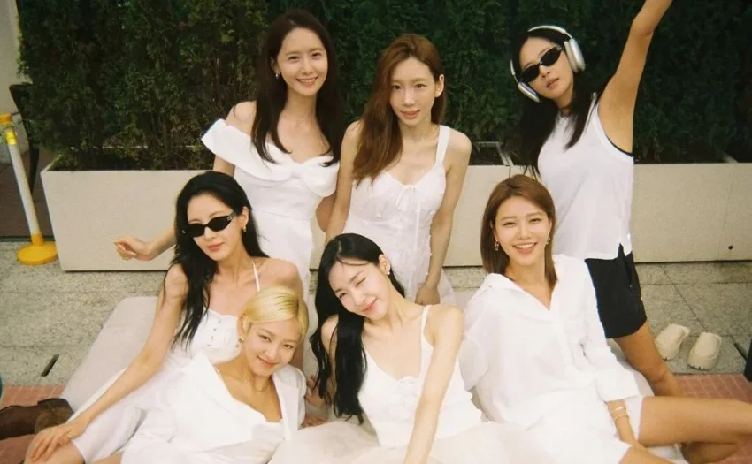 Girls' Generation recently celebrated their 17th anniversary, sharing group photos where Sunny's image was photoshopped due to her being in the United States for a schedule. The members, despite being under different agencies, continue to show strong group cohesion.