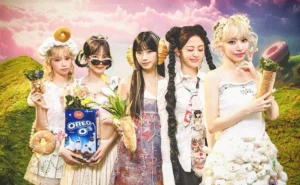 LE SSERAFIM made a strong impression by ranking on the Billboard Charts for two consecutive weeks with their hit song “CRAZY.” They are the only K-pop girl group this year to achieve this on the Billboard Hot 100, and their album reached the Billboard 200.