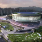 Seoul Arena Excavation Completed and Construction Progress