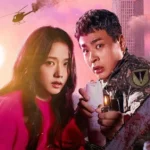 Jisoo plays Yeong-ju in Newtopia, a zombie comedy breaking viewership records on Coupang Play. The show blends romance, humor, and action as Yeong-ju and her soldier boyfriend Jae-yoon fight to reunite in a zombie-infested Seoul.